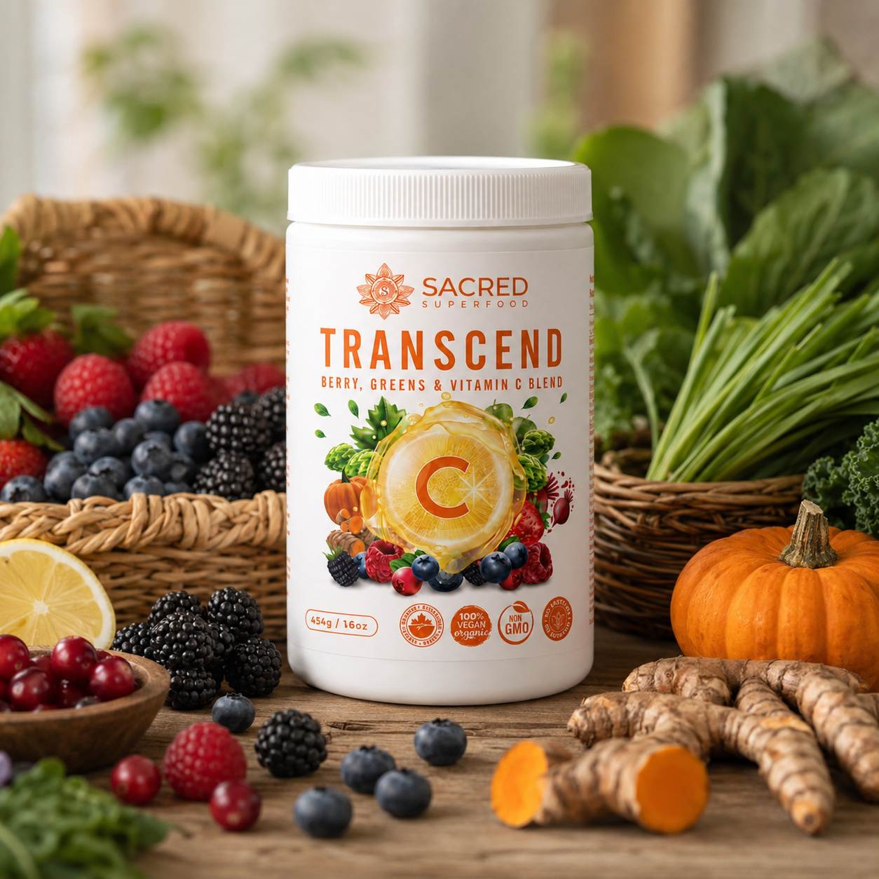 New_transcend Sacred Superfood Chocolate Hemp Protein
